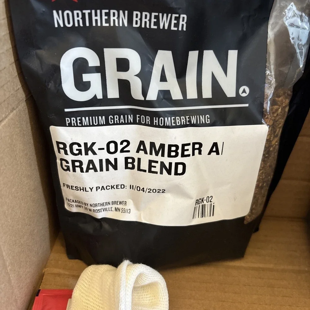 Northern Brewer Starter Kit Amber Ale Block Party Ready In Four Weeks- See Photo